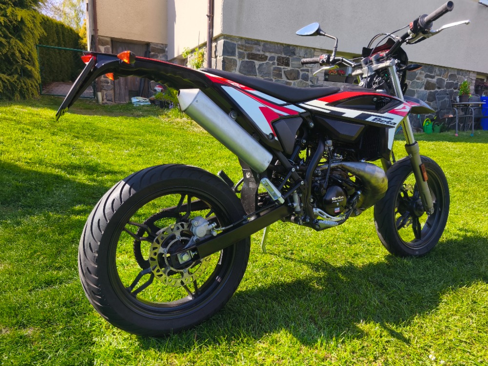 Beta RR 50 Racing Motard 2T (2023) TOP, 6200km - Obrázek 2