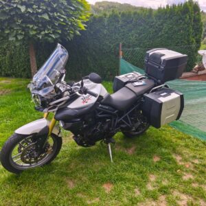 Triumph Tiger 800 XR (2011) 20 tis.km, kufry, po servisu